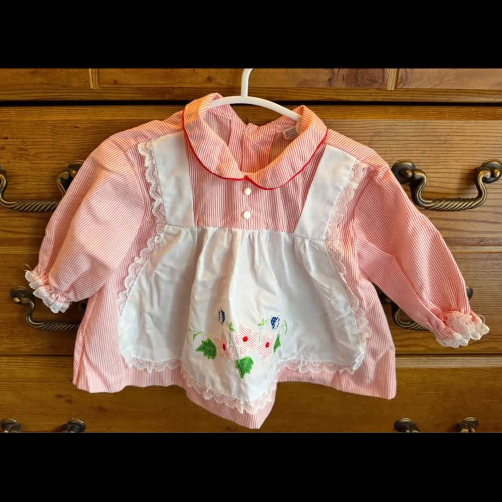 Vintage Cradle Togs baby girl dress size 6-12m great condition!